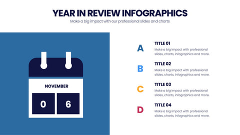 Year In Review Infographics