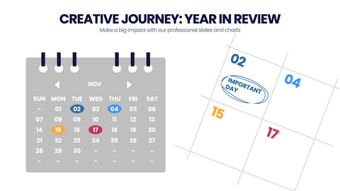 Year In Review Infographics