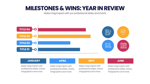 Year In Review Infographics