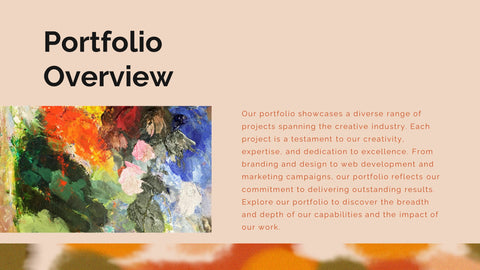 Zenith Artist Portfolio Presentation