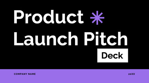 Zenith Product Launch Pitch Deck Presentation