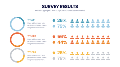 Survey Results Infographics