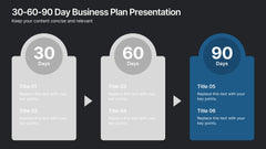 30-60-90 Day Business Plan Presentation slide 8