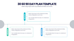 30 60 90 Day Plan Infographics slide 9