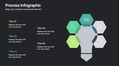 5 Step Process Diagram Presentation