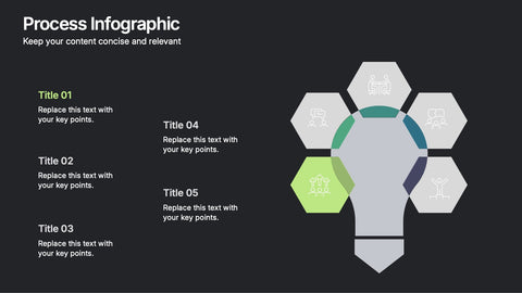 5 Step Process Diagram Presentation