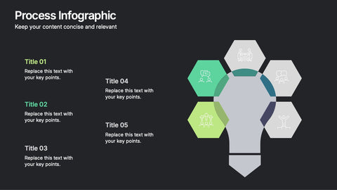 5 Step Process Diagram Presentation