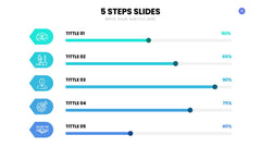 5 Steps Infographics slide 13