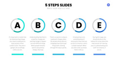 5 Steps Infographics slide 15