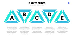 5 Steps Infographics slide 16