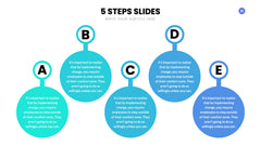 5 Steps Infographics slide 20