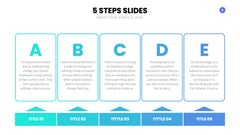 5 Steps Infographics slide 8