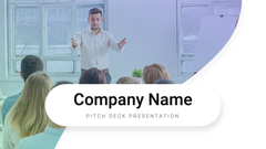 Accelerator Startup Presentation Template