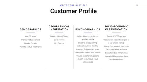 Accelerator Startup Presentation Template