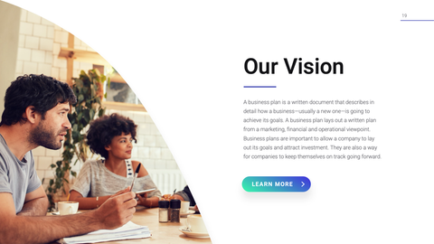 Accelerator Startup Presentation Template