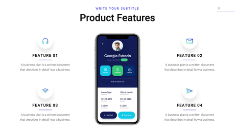 Accelerator Startup Presentation Template