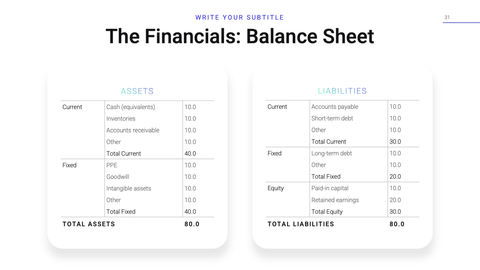 Accelerator Startup Presentation Template