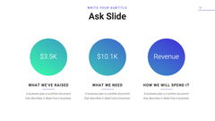 Accelerator Startup Presentation Template