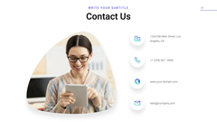 Accelerator Startup Presentation Template