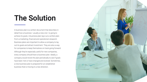 Accelerator Startup Presentation Template