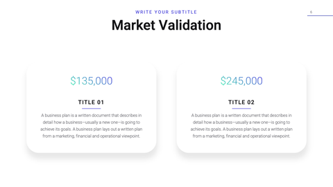Accelerator Startup Presentation Template