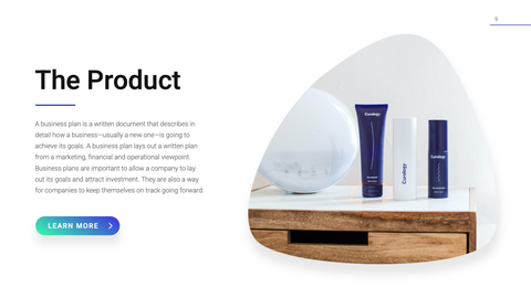 Accelerator Startup Presentation Template