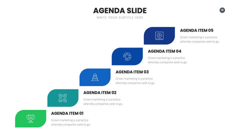 Agenda Infographics for Meetings & Project Planning