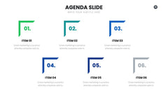 Agenda Infographics slide 13