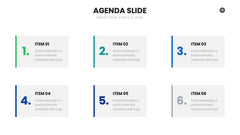 Agenda Infographics slide 14