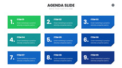 Agenda Infographics slide 19