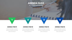Agenda Infographics slide 24