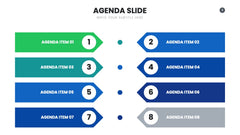 Agenda Infographics slide 3