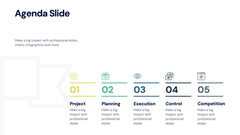 Agenda Infographics slide 3