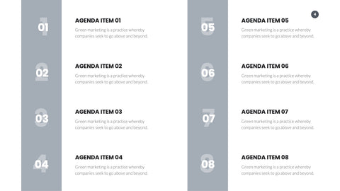 Agenda Infographics for Meetings & Project Planning