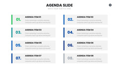 Agenda Infographics slide 8