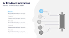 AI Trends and Innovations Presentation slide 2