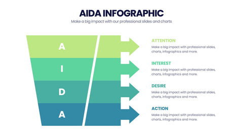 AIDA Model Infographics