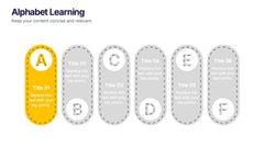 Alphabet Learning Presentation slide 2