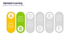 Alphabet Learning Presentation slide 3