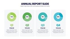 Annual Report Infographics slide 10