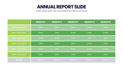 Annual Report Infographics slide 16