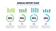 Annual Report Infographics slide 7