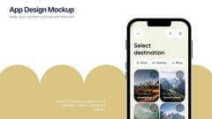 App Design Mockup Presentation