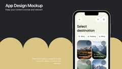 App Design Mockup Presentation slide 2