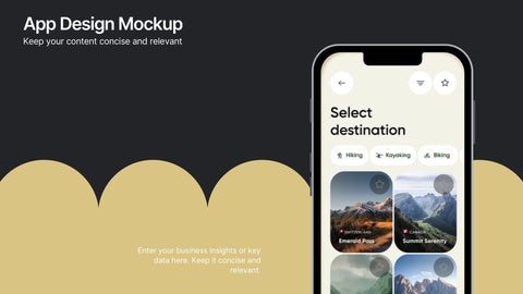 App Design Mockup Presentation