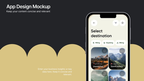 App Design Mockup Presentation slide 2