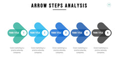 Arrow Infographics slide 10