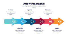 Arrow Infographics slide 11