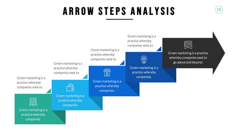 Arrow Infographics for Process Flows & Directional Diagrams