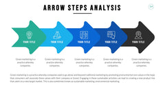 Arrow Infographics slide 14